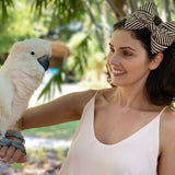 Raffia Bow Summer Headband