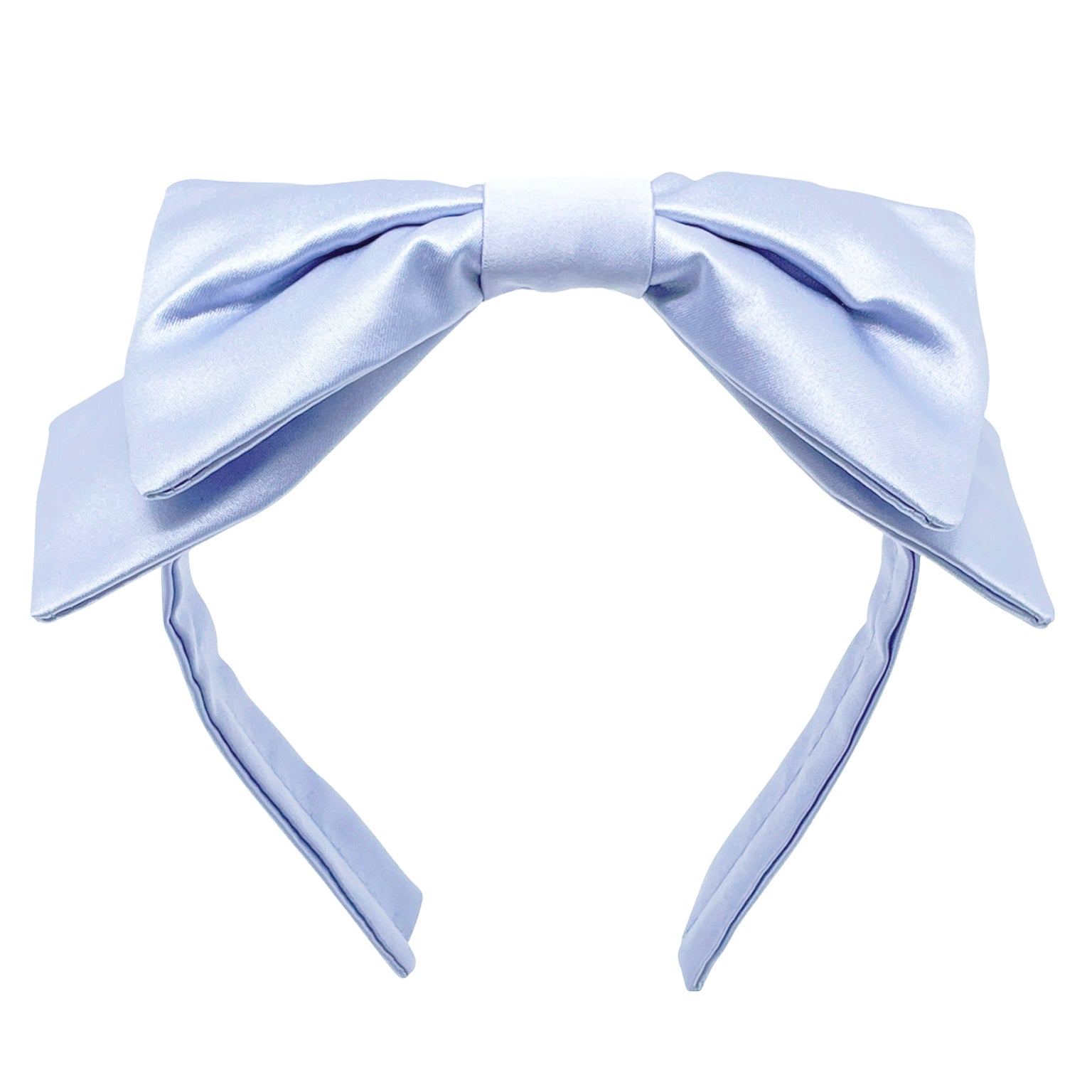 Peggy Satin Double Bow Headband – Jennifer Ouellette