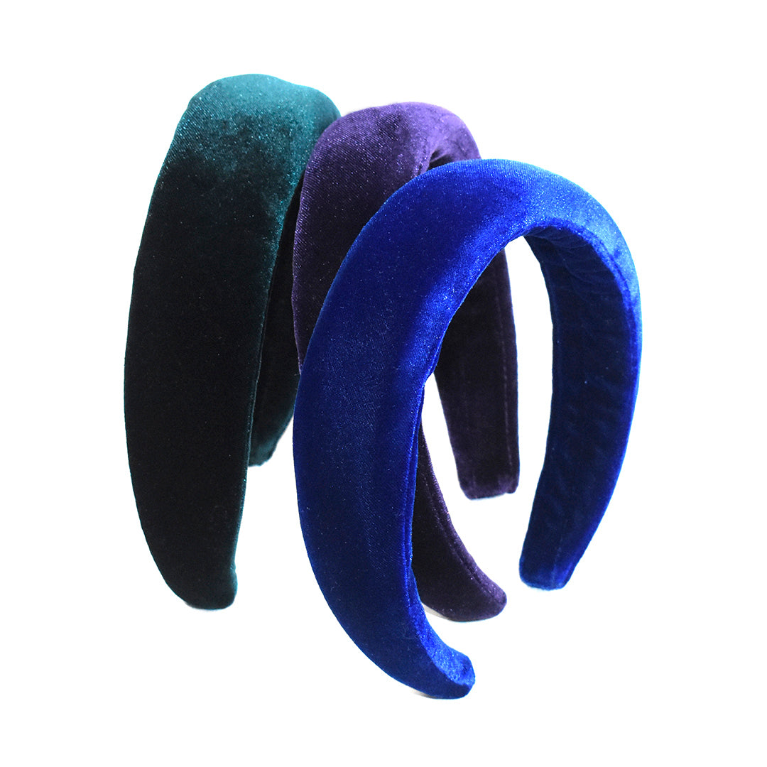 Velvet Padded Headband – Jennifer Ouellette display picture 3