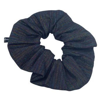 Black Sparkle Big Scrunchie