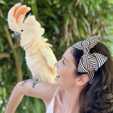 Raffia Bow Headband