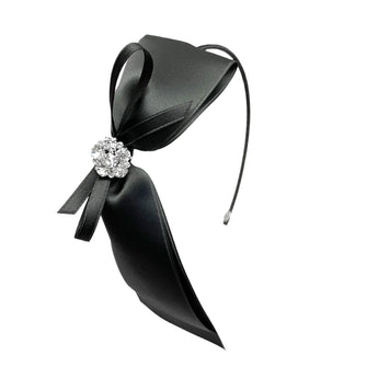 Big Bow & Rhinestone Headband