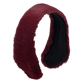 Contoured Faux Fur Earmuffs