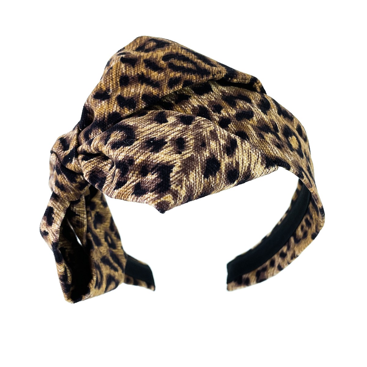 Leopard Carolina Bow Headband