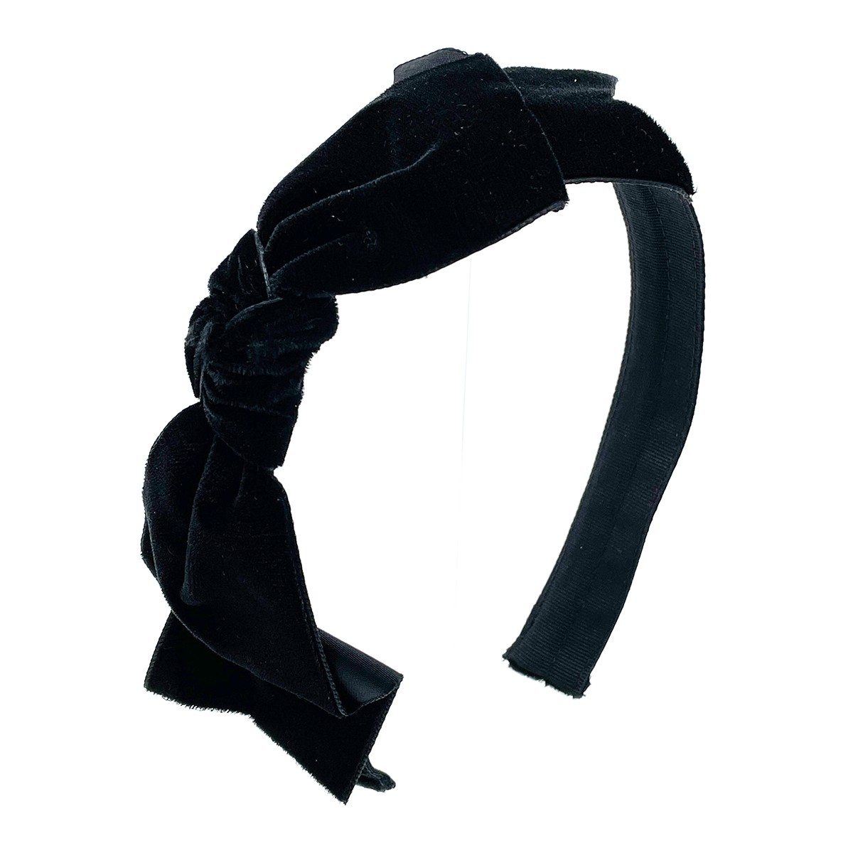 Velvet Ribbon Tie Headband