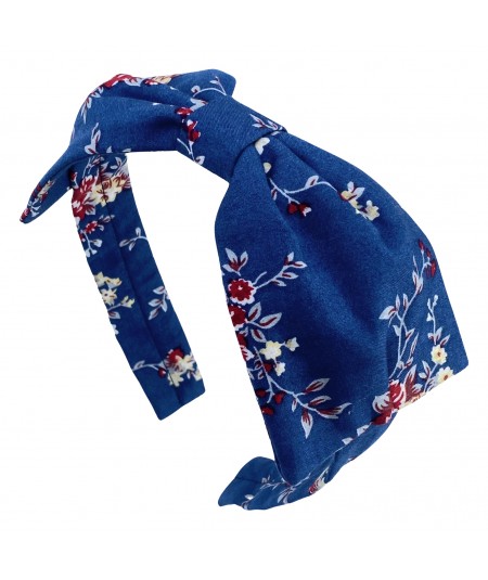 RWB Floral Watson Bow Headband