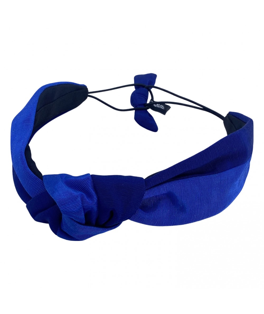 Navy - Corsair Blue Blair Turban on Elastic