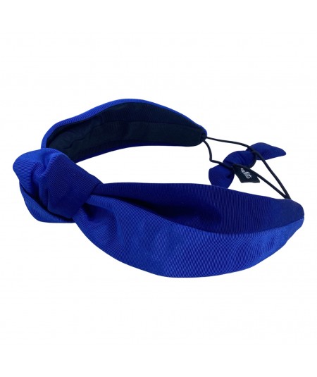 Navy - Corsair Blue Blair Turban on Elastic