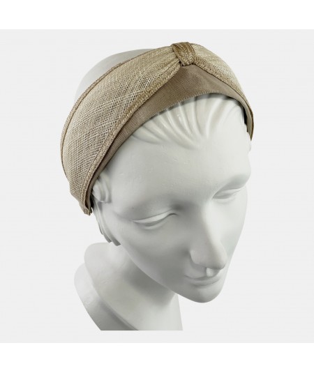 Pecan Miss Taylor Straw Headband