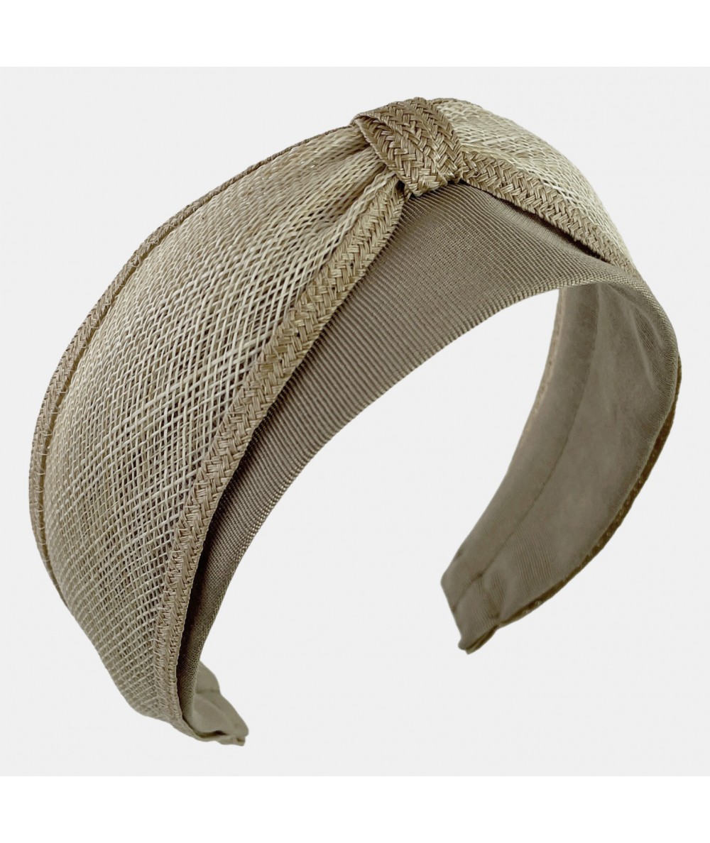 Pecan Miss Taylor Straw Headband