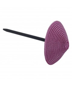 Magenta Straw Umbrella Hair Stick