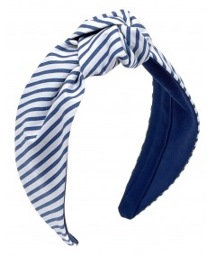 Royal Stripe Turban Headband