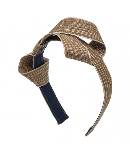 Wheat Mix Side Bow Headband