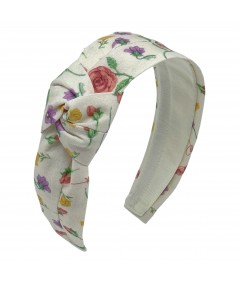 Cream 66 Floral Floral Estelle Turban Headband