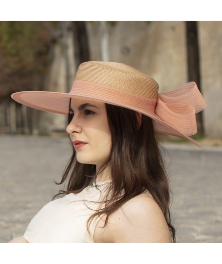 Juliette Wide Brim Summer Hat  - 1