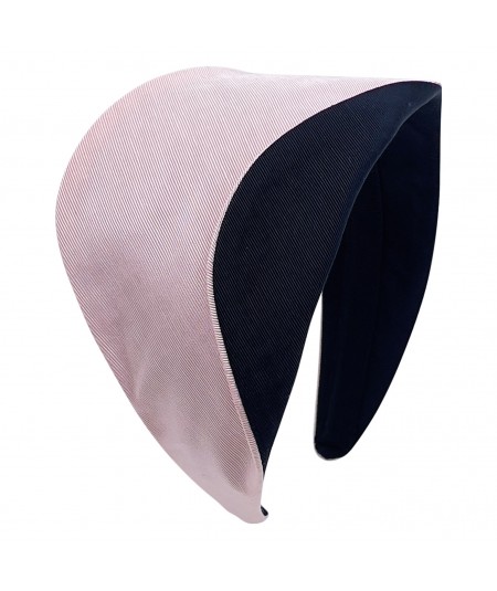 Pale Pink with Black Matisse Headband