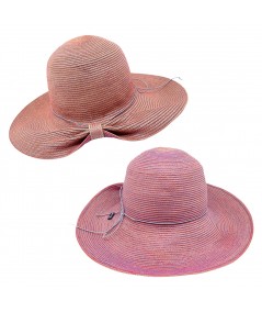 Donut Color Stitch Summer Brim Hat