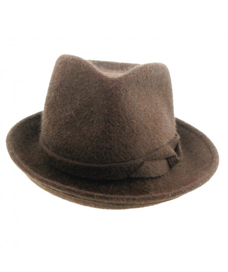 Austral Hats - Light Brown Panama Hat with Brown Bow Band Unisex