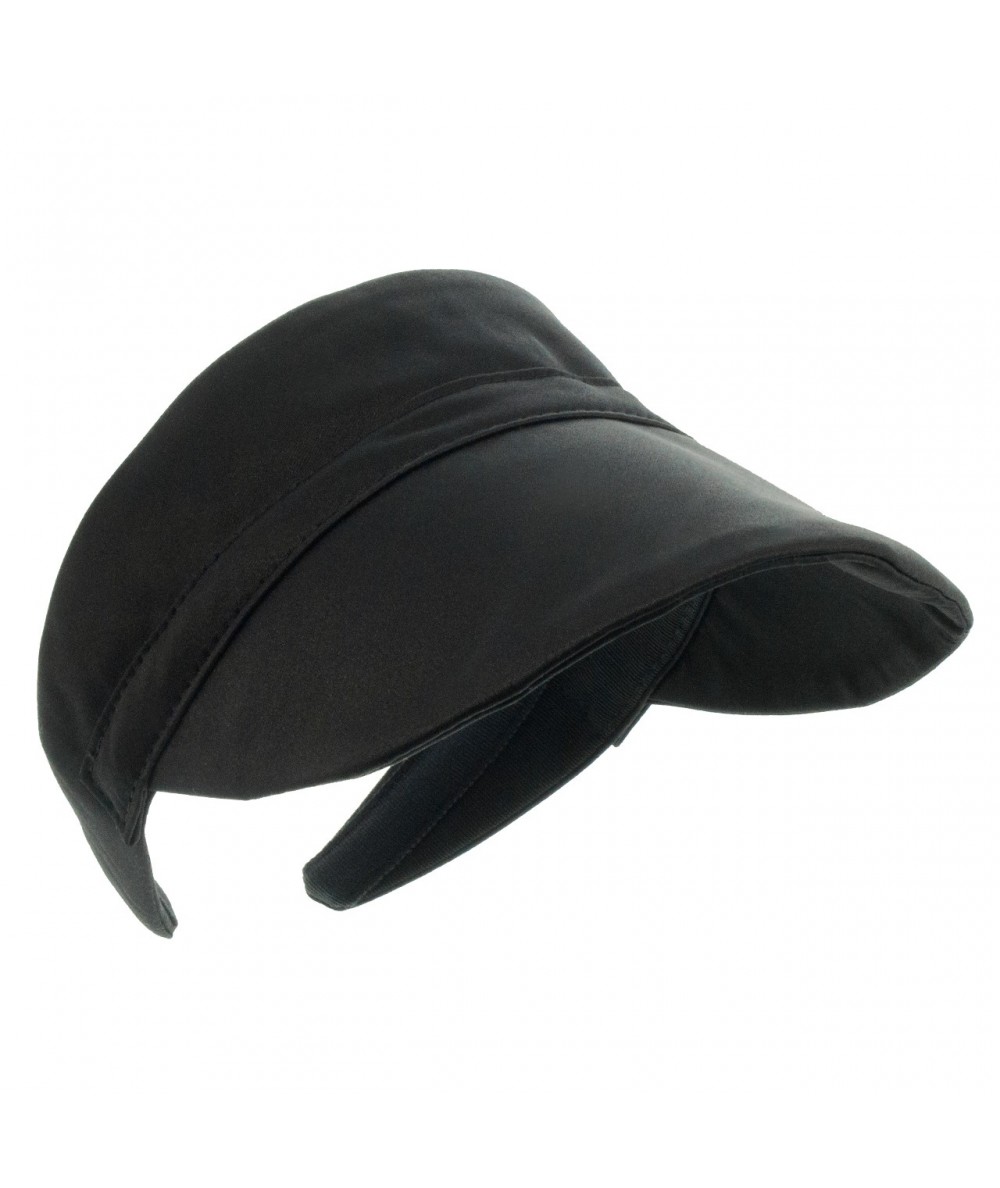 Satin Visor for Sun Protection by Jennifer Ouellette