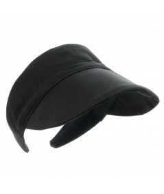 Satin Visor for Sun Protection by Jennifer Ouellette