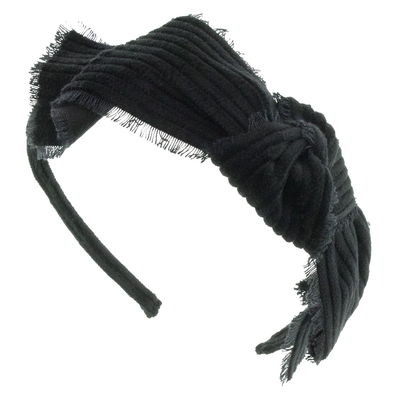 Jennifer Ouellette: Corduroy Side Knot Headband