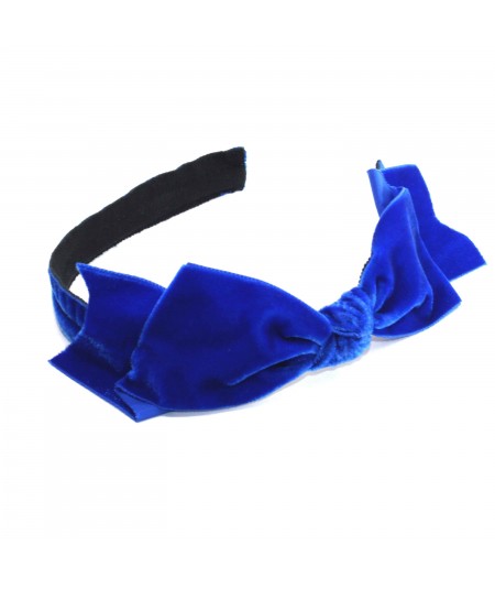 Velvet Ribbon Tie Headband