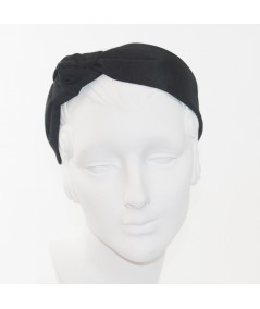 Black  Side Turban Headband
