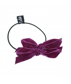 Double Velvet Bows Pony - Jennifer Ouellette