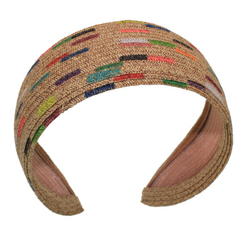 Painted Straw Basic Headband