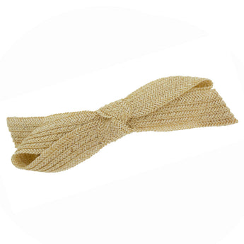 Straw Bow Barrette
