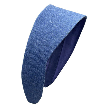 Denim Side Divot Headband