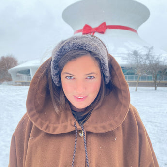 Contoured Faux Fur Earmuffs