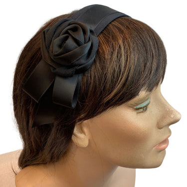 Black Rose Headband