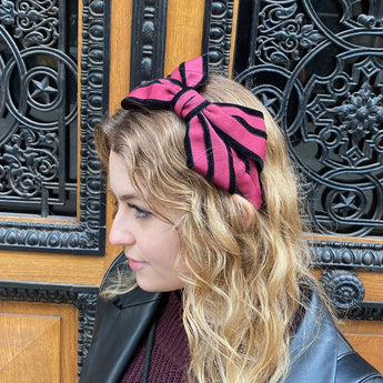 Carolina Winter Bow Headband