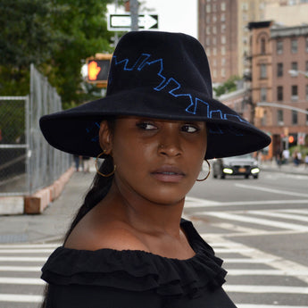 City Scape Felt Hat