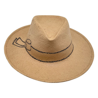 Hand Painted Straw Sun Hat