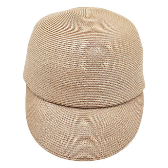 Straw Baseball Cap