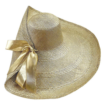 Gold Goddess Beach Hat