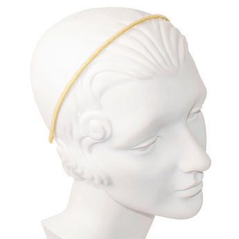 Metallic Wrapped Skinny Headband