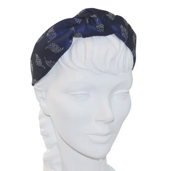 Feather Print Turban