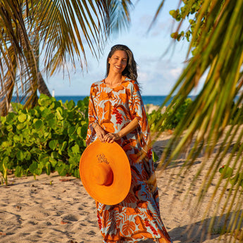 Coral Sun Hat