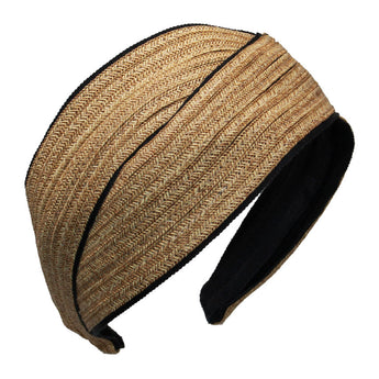 Deco Straw Headband