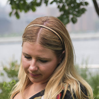Straw Stripe Skinny Headband
