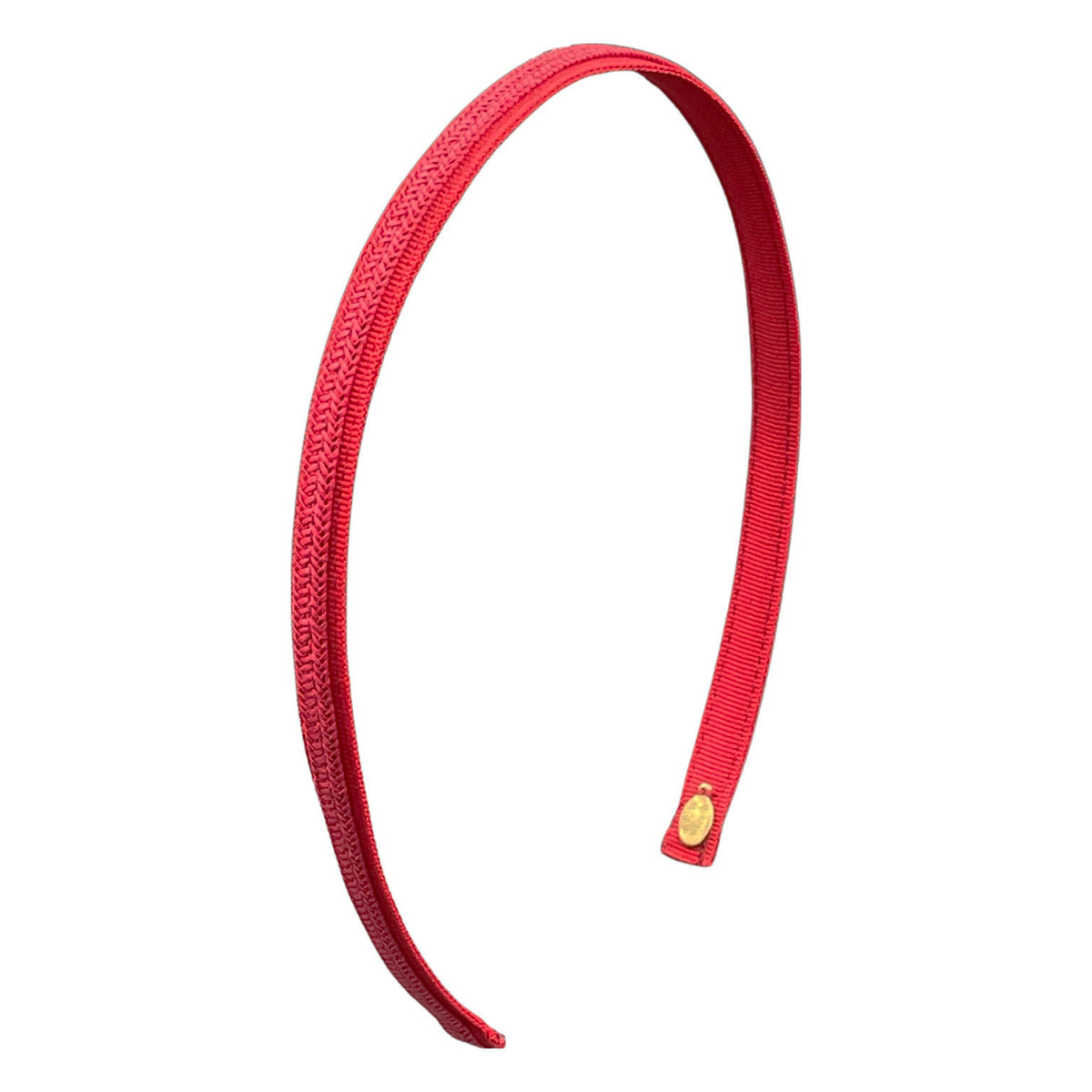 Jennifer Ouellette Red Knotted Headband Two Toned Reversible Velvet Long Ties Headband – Jennifer  main image 2