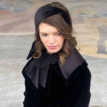 Velvet Side Divot Earmuffs