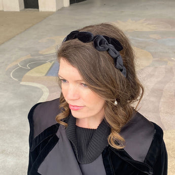 Velvet La Petite Bow Headband