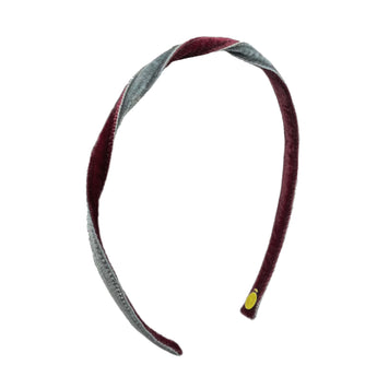 Reversible Velvet Skinny Headband