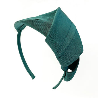 Grosgrain Leaves Abstract Headpiece