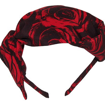 Roses Print Raquel Headpiece