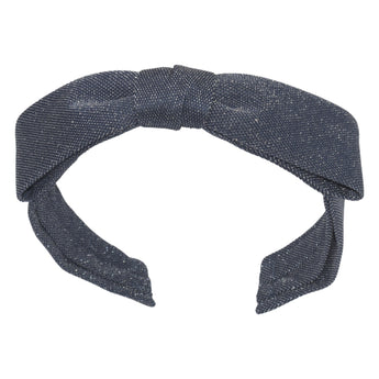 Vintage Glitter Alice Bow Headband